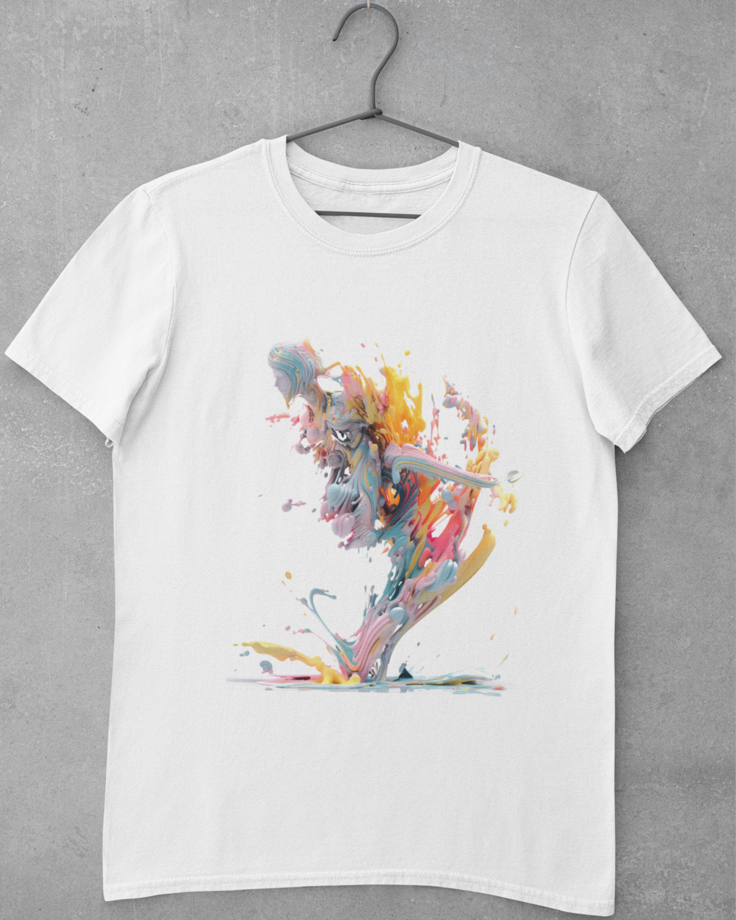 Rainbow-Faced T-Shirt