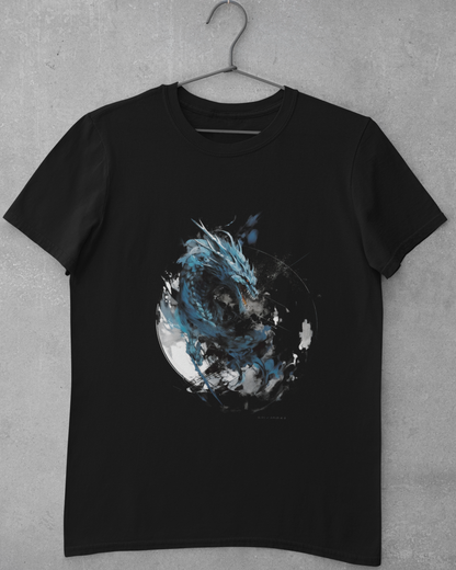 Blue Dragon Abstract T-Shirt