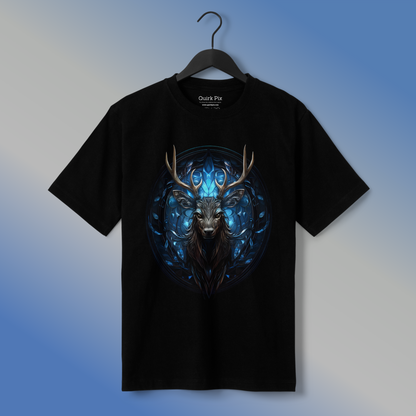 Abstract Glass Deer T-Shirt