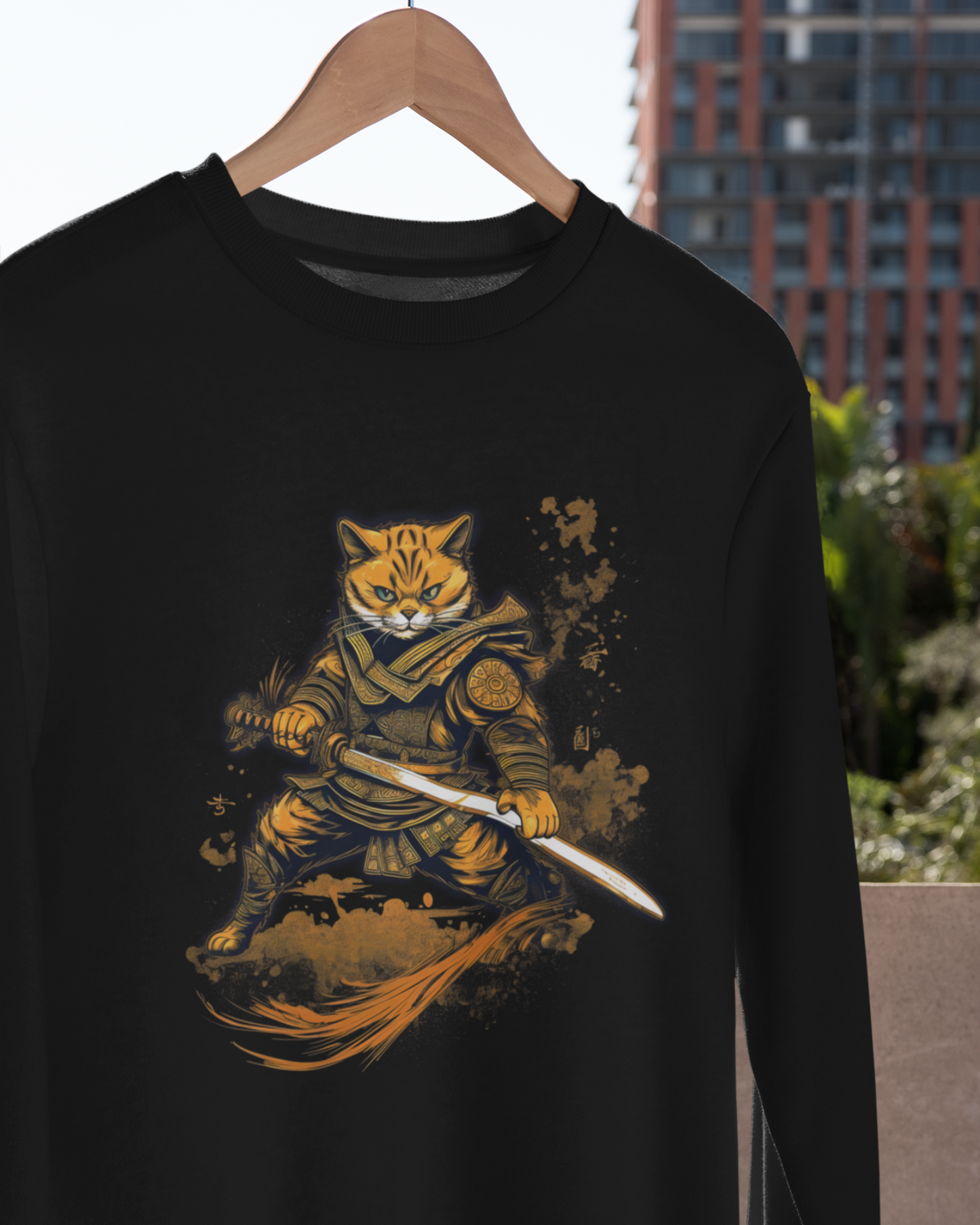 Samurai Cat SweatShirt