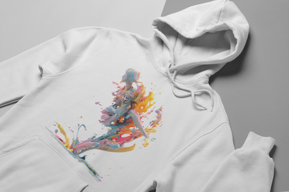 Rainbow-Faced Hoodie