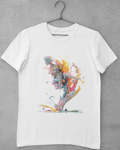 Rainbow-Faced  T-Shirt