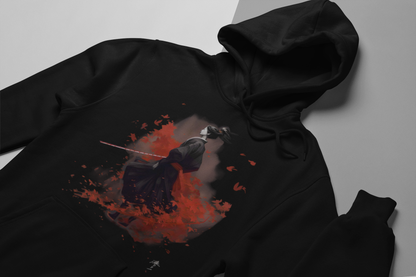 Blood Red Samurai Hoodie