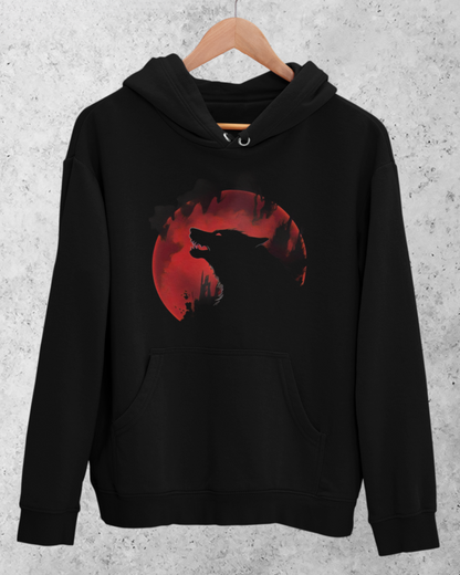 Full Moon Wolf Hoodie