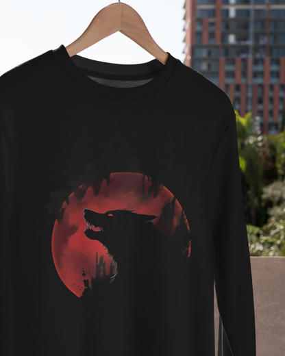 Full Moon Wolf SweatShirt